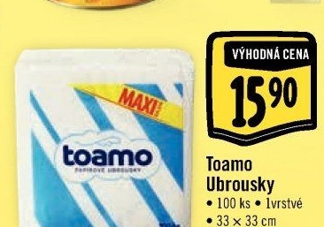 Ubrousky papírové Toamo