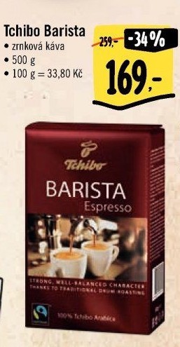 Zrnková káva Barista Tchibo