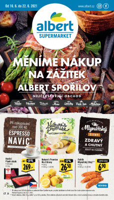akční leták Albert 16.6.2021-22.6.2021