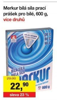Prací prášek Merkur