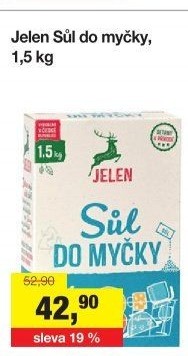 Sůl do myčky Jelen