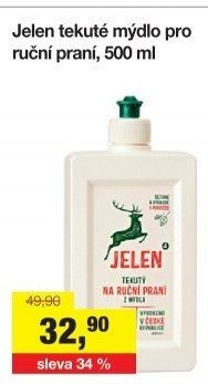 Tekuté mýdlo na ruční praní Jelen