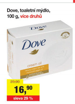 Tuhé mýdlo krémovéDove