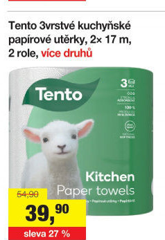 Utěrky kuchyňské 3vrstvé Tento