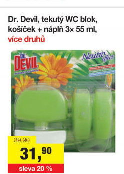 WC blok gelový Dr. Devil