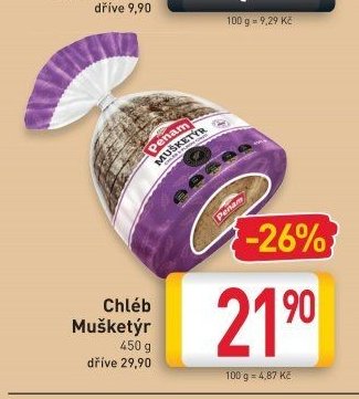 Chléb Mušketýr