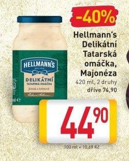 Hellmann's Delikátní Tatarská omáčka 420 ml