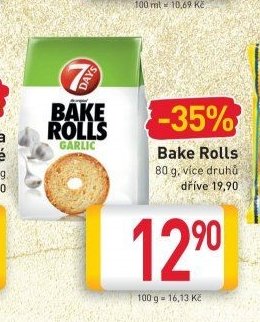 Bake Rolls 80 g