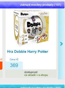 Hra Dobble Harry Potter