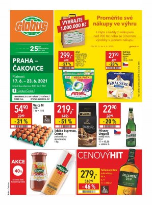 akční leták Globus 17.6.2021-23.6.2021
