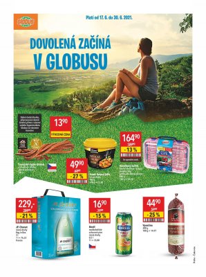 akční leták Globus 17.6.2021-23.6.2021