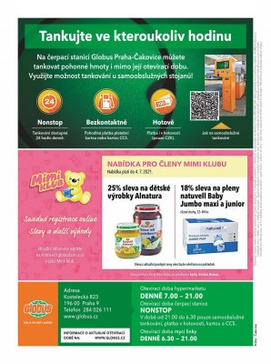 akční leták Globus 17.6.2021-23.6.2021