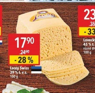 Lacey Swiss 39 % t. v s.