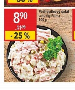 Pochoutkový salát Lahůdky Palma