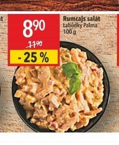 Rumcajs salát Lahůdky Palma
