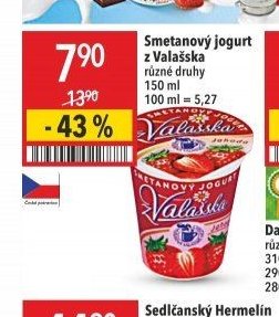 Smetanový jogurt z Valašska