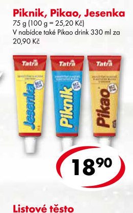 Piknik, Pikao, Jesenka