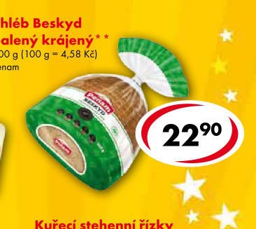 Chléb Beskyd balený krájený