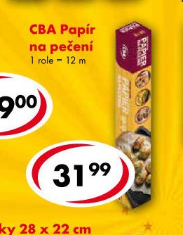 CBA Papír na pečení