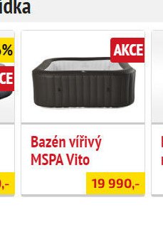 Bazén vířivý MSPA Vito - UNI HOBBY akcniletaky.com