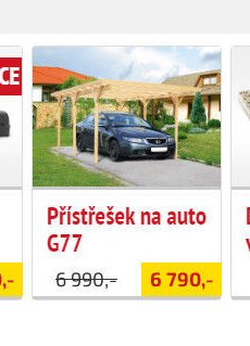 Přístřešek na auto G77 - UNI HOBBY akcniletaky.com