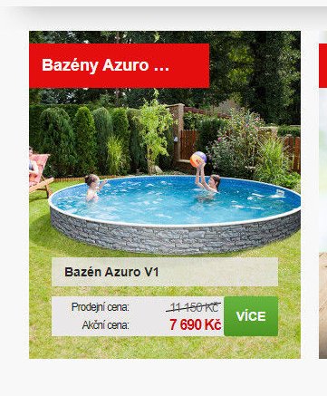Bazén Azuro V1 - Mountfield akcniletaky.com