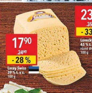 Lacey Swiss 39 % t. v s.