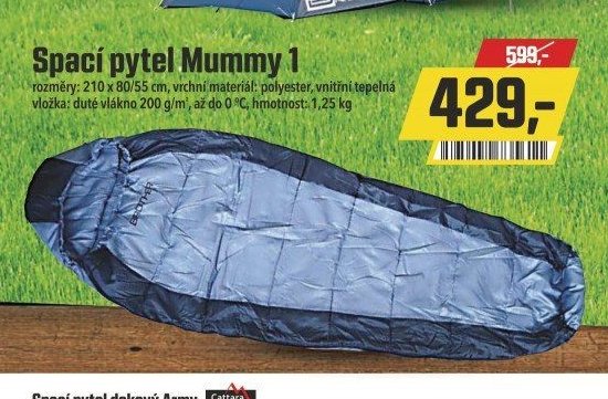 Spací pytel Mummy 1