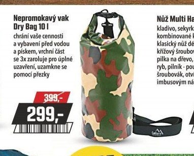 Nepromokavý vak Dry Bag 10 l