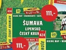 Turistická mapa Šumava