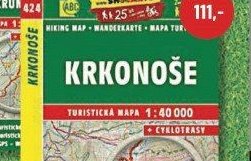 Turistická mapa Krkonoše