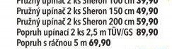 Pružný upínač 2 ks Sheron 200 cm