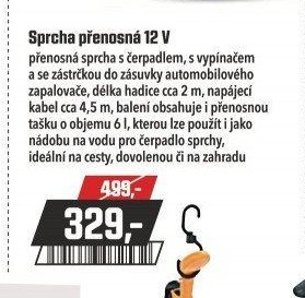 Sprcha přenosná 12 V