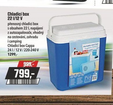 Chladicí box 22 l/12 V