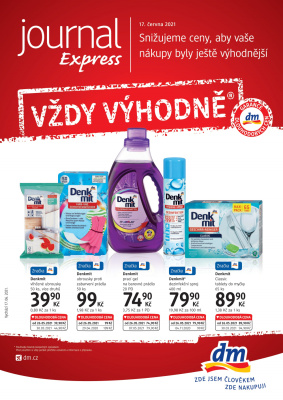 akční leták dm drogerie 17.6.2021-14.7.2021