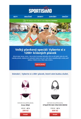 akční leták Sportisimo 17.6.2021-22.6.2021