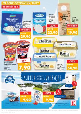 akční leták Kaufland 23.6.2021-29.6.2021
