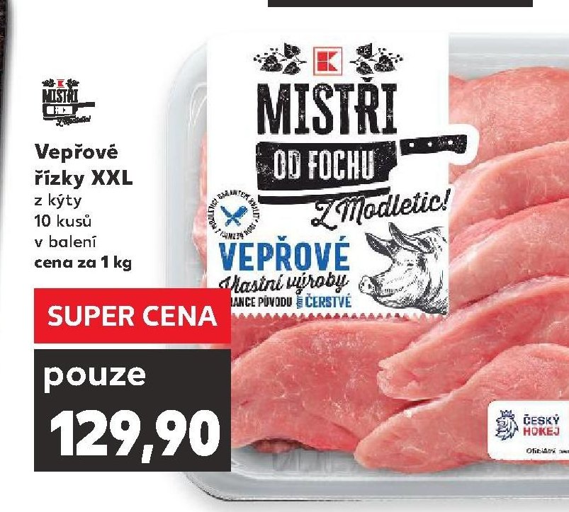 Vepřové řízky XXL
