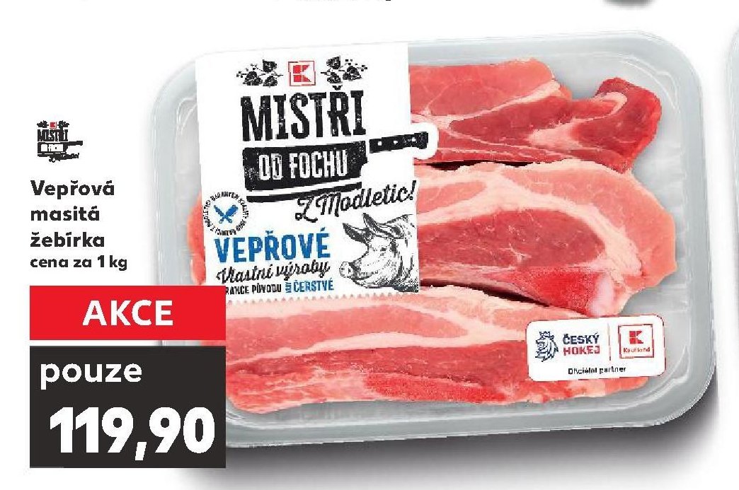 Vepřová masitá žebírka