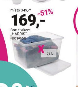 Box s víkem HARRIS