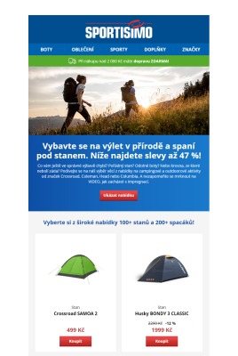 akční leták Sportisimo 20.6.2021-25.6.2021