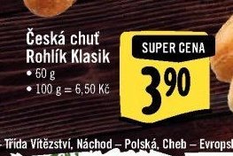 Česká chuť Rohlík Klasik