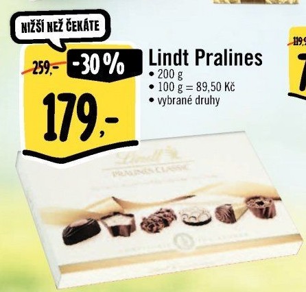 Bonboniéra Pralinky Lindt