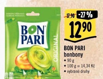 Bonbony Bon Pari Nestlé
