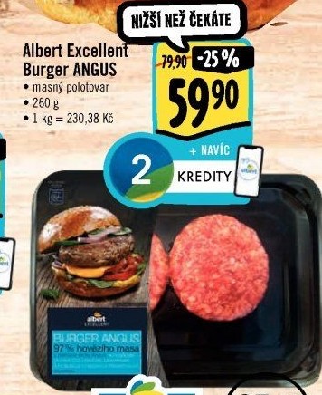 Burger Angus Albert Excellent