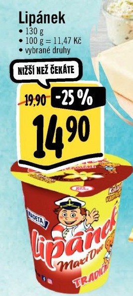 Dezert Lipánek Madeta