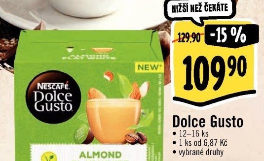 Kapsle Dolce Gusto Nescafé