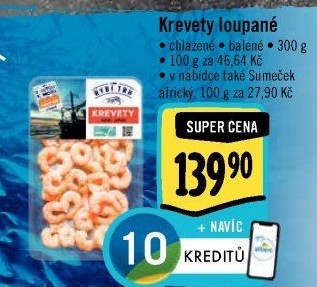 Krevety loupané Albert