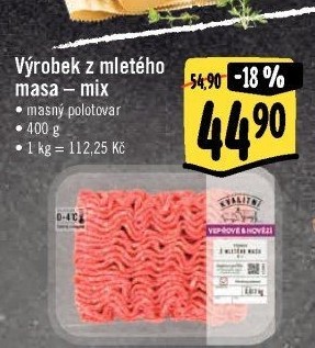 Mleté maso mix Albert