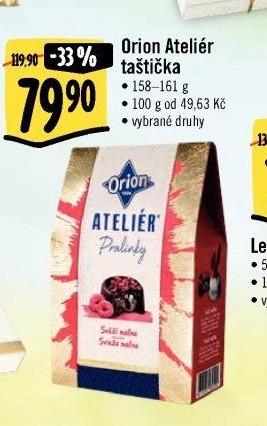 Pralinky Ateliér Orion